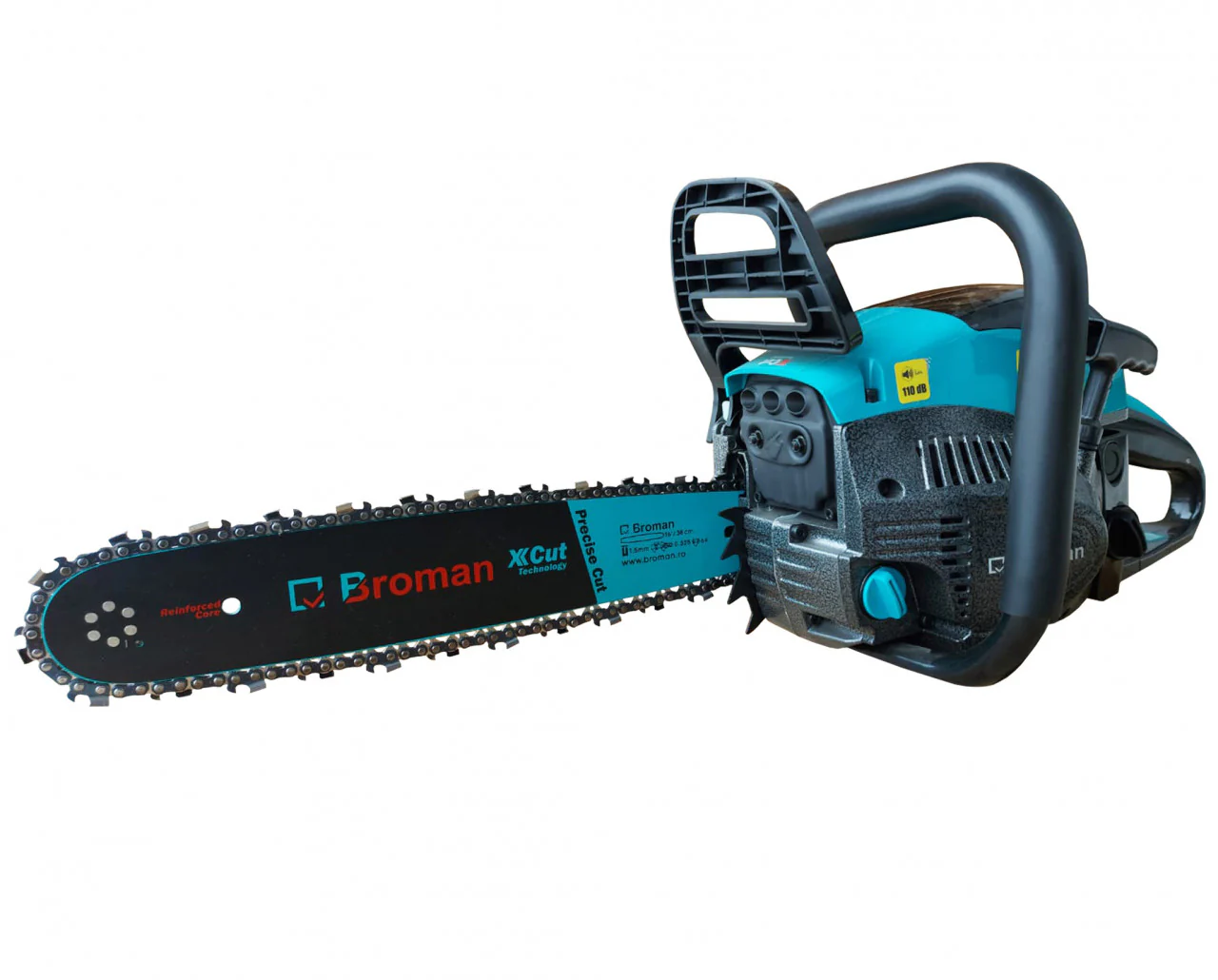 Motofierăstrău/Drujbă Broman 5800+, 2 Lanțuri, 2 Lame, 5800W, 7,9 CP [2]