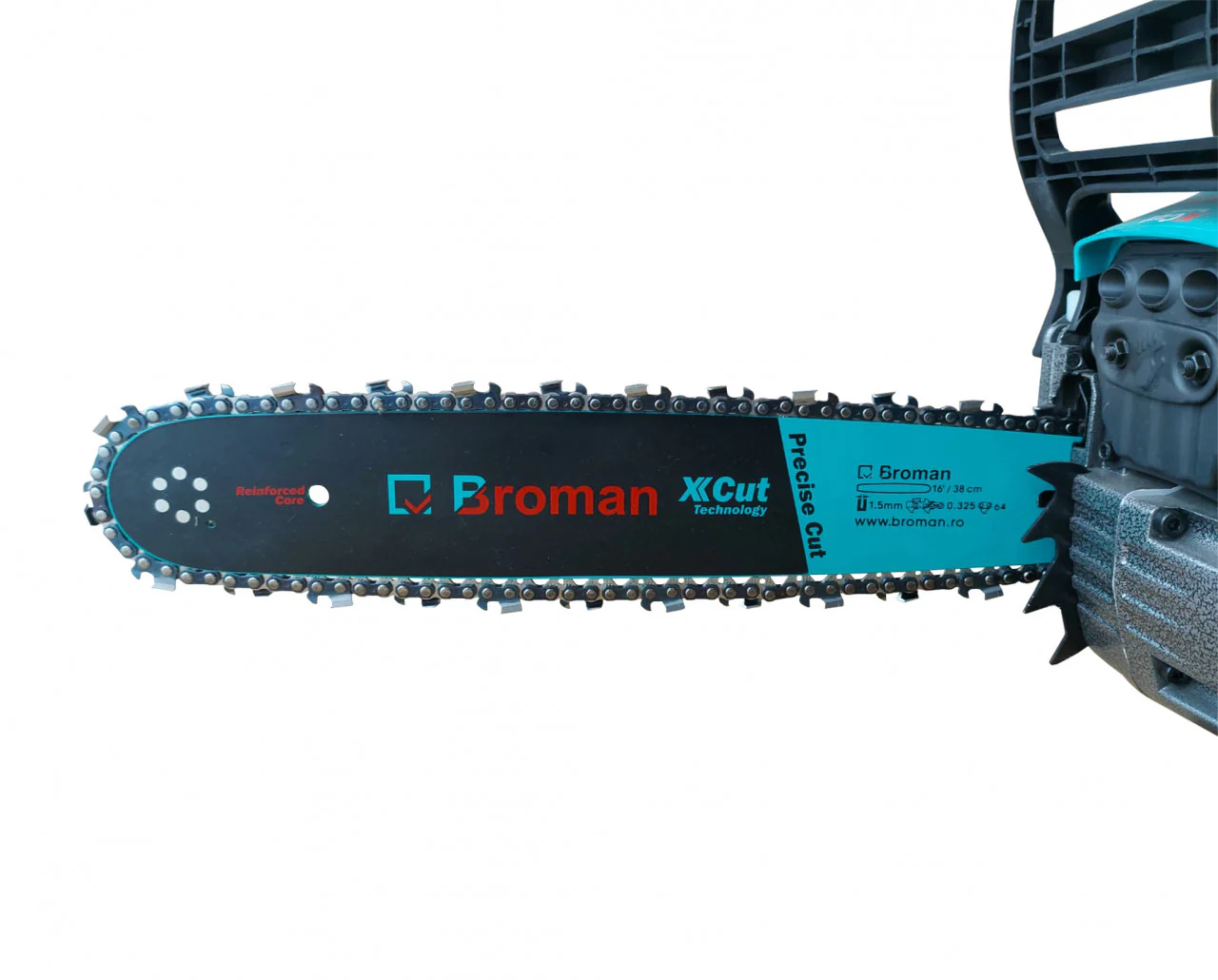 Motofierăstrău/Drujbă Broman 5800+, 2 Lanțuri, 2 Lame, 5800W, 7,9 CP [3]