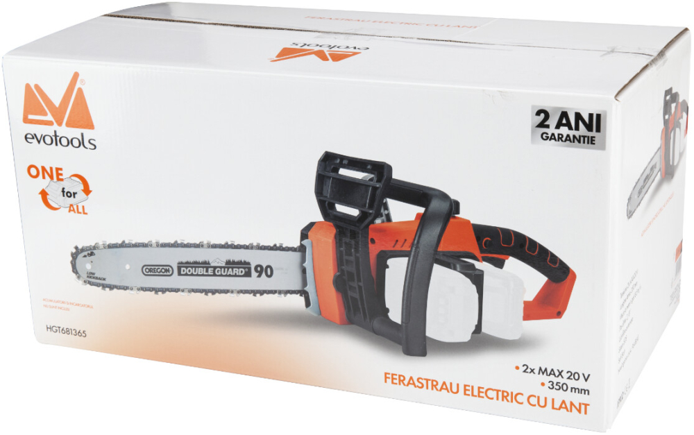 Drujba / Ferastrau Electric cu Lant fara Acumulator si Incarcator CS 2x MAX 20V ONE EPTO - Tensiune 40 V [3]