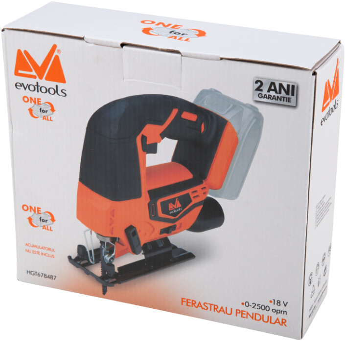 Ferastrau Pendular fara Acumulator si Incarcator MAX 20V ONE EvoTools [2]