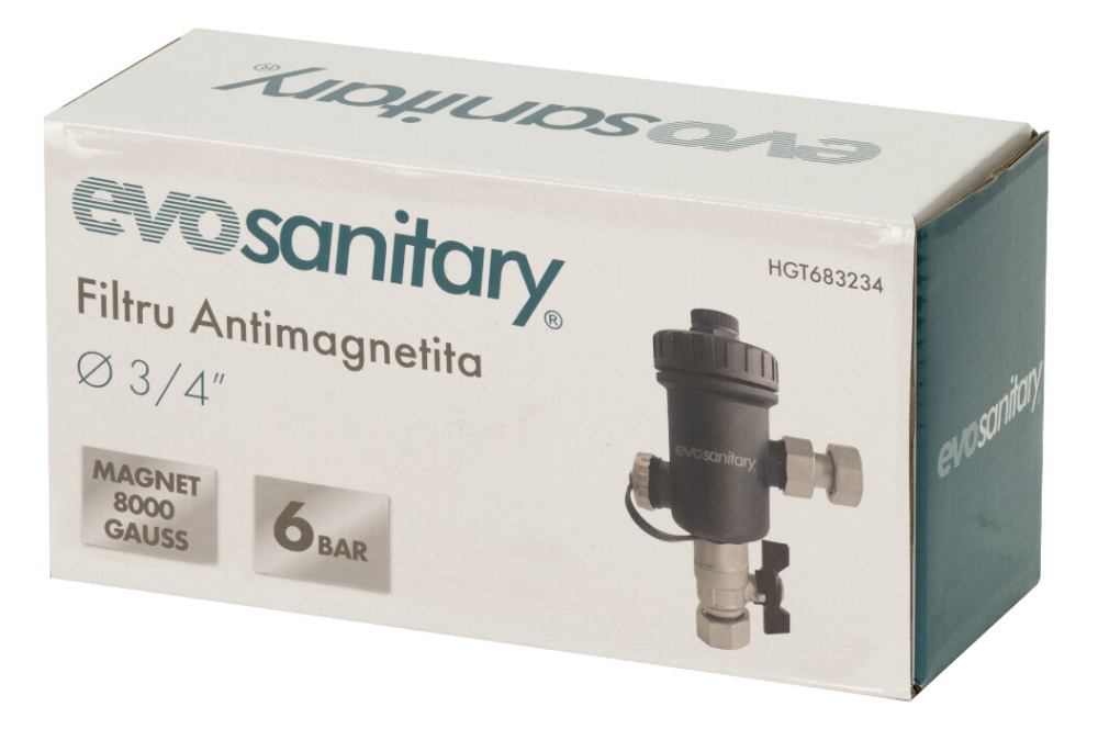 Filtru Antimagnetita 3/4 9000 Gauss Evosanitary [2]