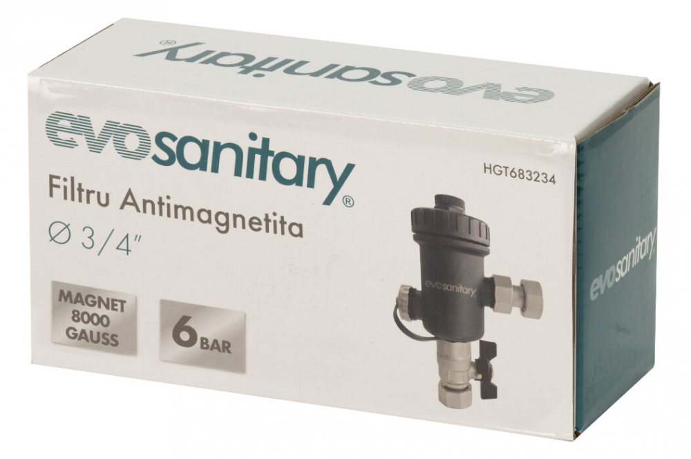 Filtru Antimagnetita 3/4 9000 Gauss Evosanitary [2]