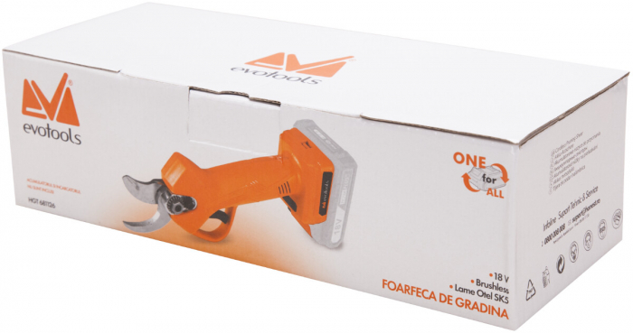 Foarfeca de Gradina fara Acumulator si Incarcator ONE EPTO - Intensitate 18 V [2]