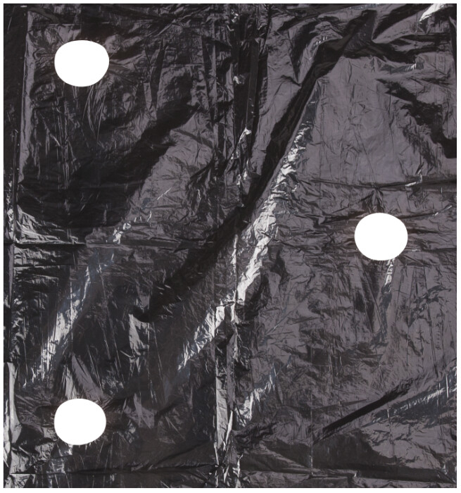 Folie Mulcire Neagra Perforata - Tip utilizare Capsuni Grosime 30 microni - 20 m.l. [2]