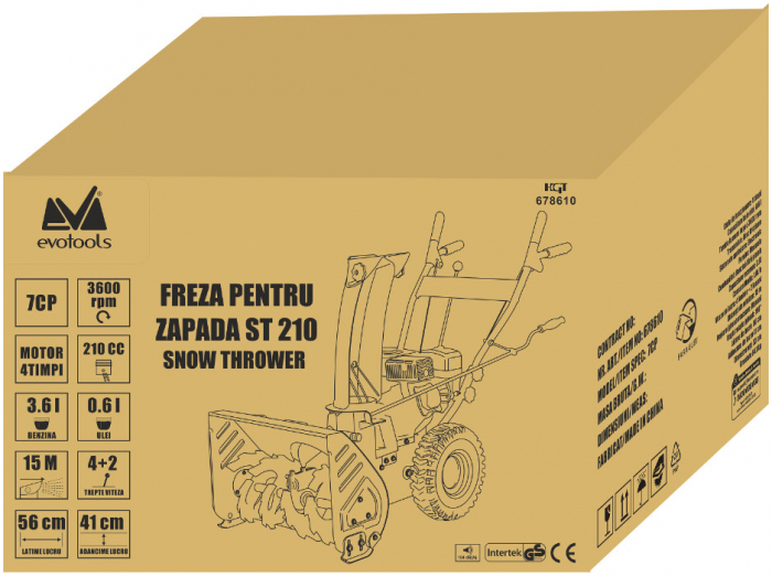 Freza pentru Zapada ST 210 EPTO [2]