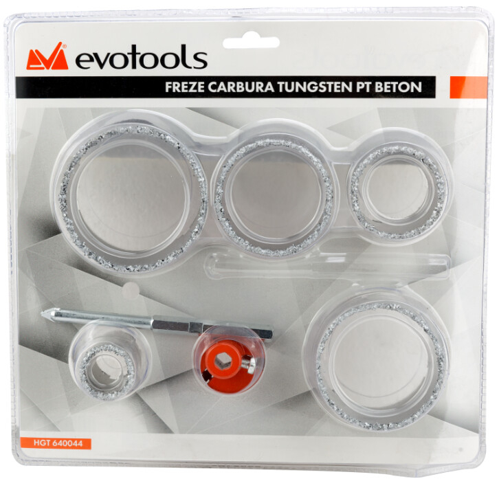 Freze Carbura Tungsten pt Beton - Diametru 33-53-67-73-83 mm [2]