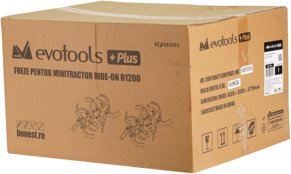 Freze pentru Minitractor Ride-On R1200 EvoTools +Plus [2]