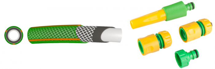 Furtun Armat cu Accesorii [2]