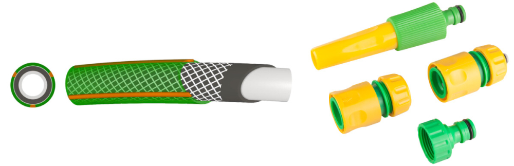 Furtun Armat cu Accesorii [2]