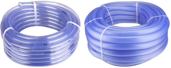Furtun Transparent ETS ( neted sau striat ) - Diametru 1 1/4 inch Lungime 50 m Tip Striat [4]