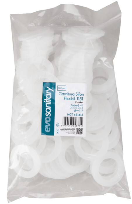 Garnitura Sifon Flexibil 1151 - 10 Buc [2]