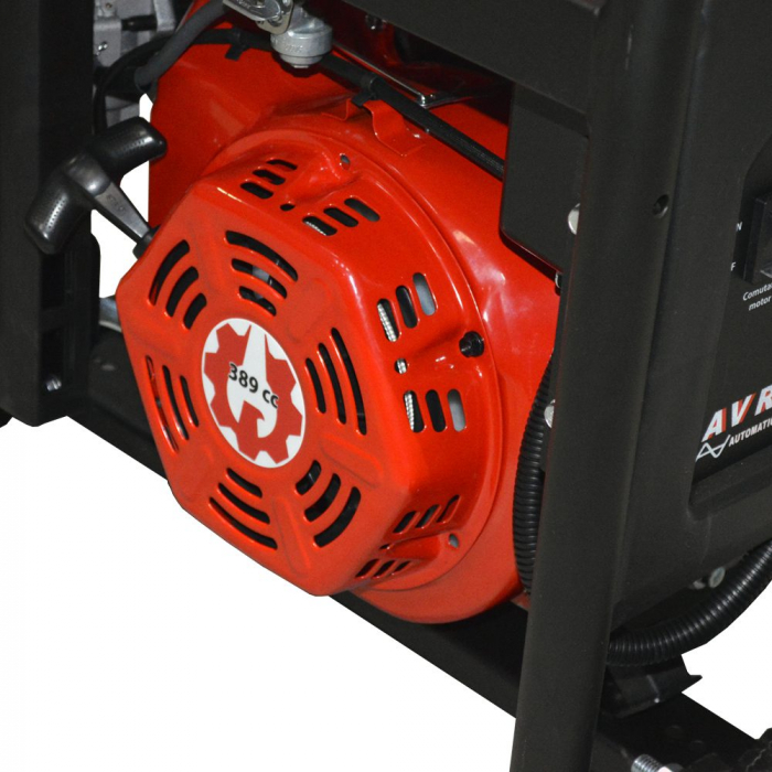 Generator De Curent Rotakt ROGE5500, 5.5 KW, AVR, voltmetru, Ieșire 12V, Autonomie 7 ore [3]