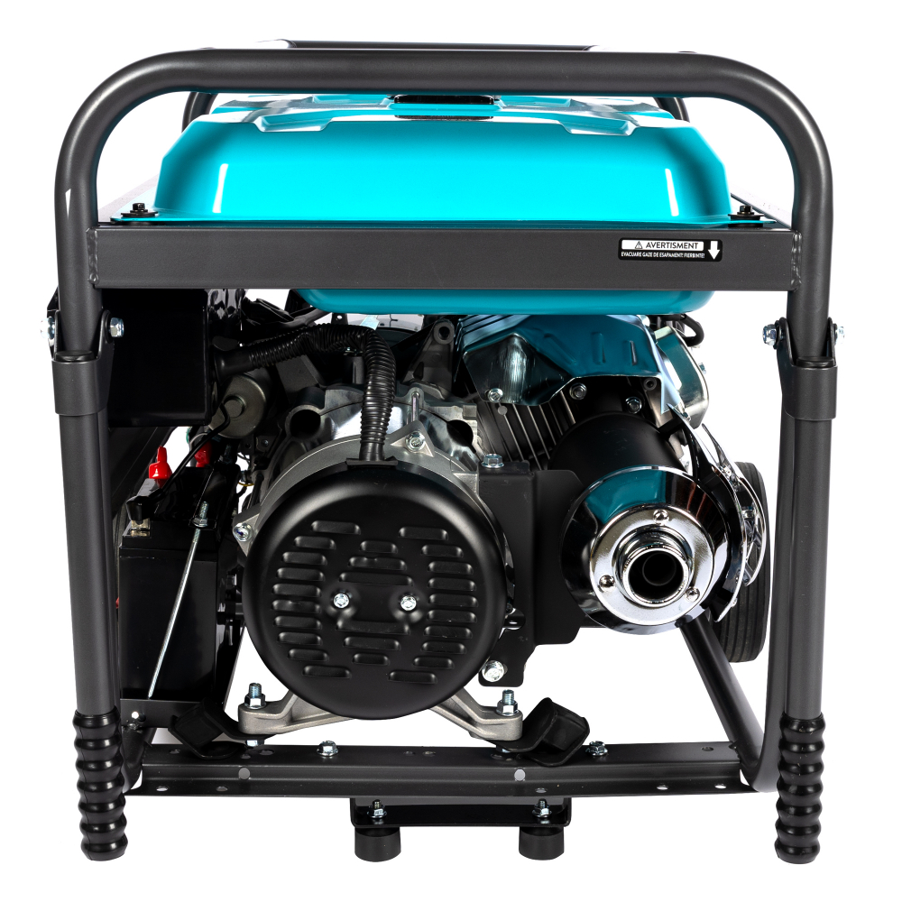 Generator Detoolz 5.5kW 2P230 B4T pornire electrica 25L cu roti G02 [7]