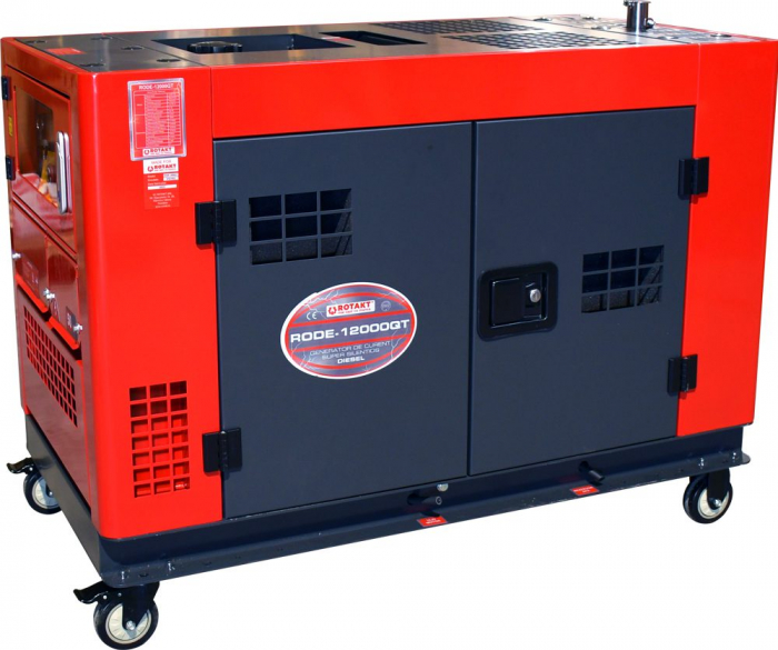 Generator DIESEL Rotakt RODE12000Q Tip Inverter, ATS - Pornire Automata Pana Curent, AVR [4]