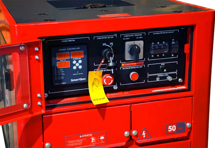 Generator DIESEL Rotakt RODE12000Q Tip Inverter, ATS - Pornire Automata Pana Curent, AVR [6]