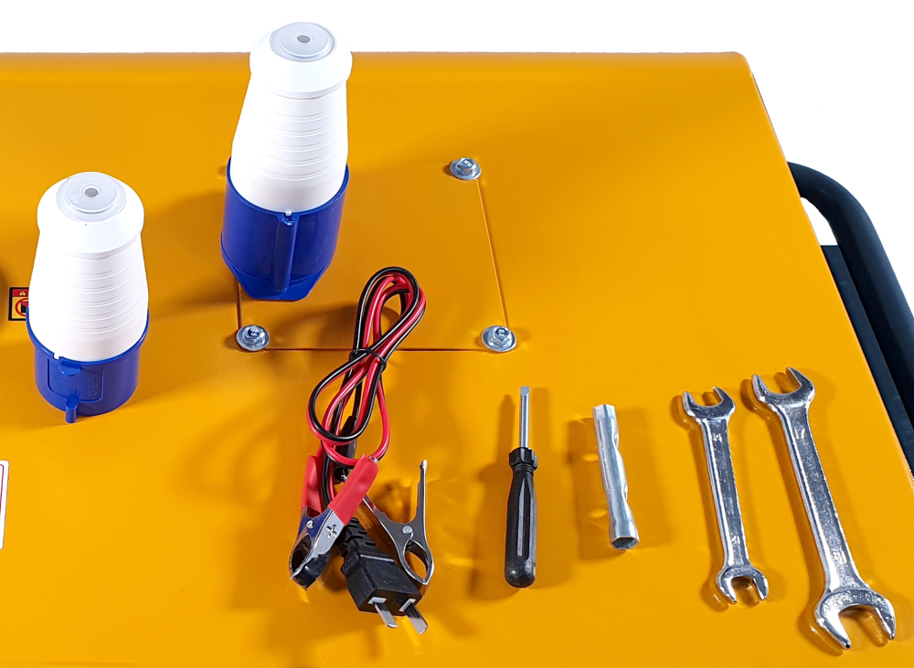 Generator insonorizat Stager DG 5500S+ATS, 5kVA, monofazat, diesel, 3000rpm, pornire electrica, automatizare [1]