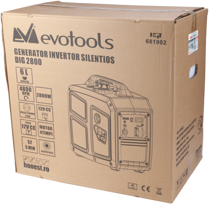 Generator Invertor Silentios DIG2800 EvoTools [2]