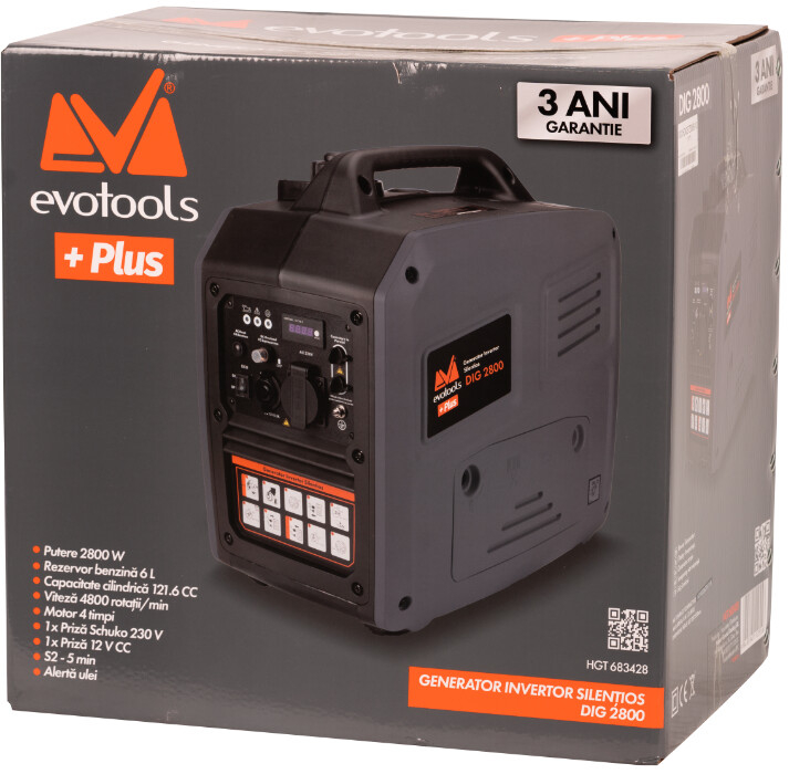 Generator Invertor Silentios DIG2800 EvoTools +Plus [2]