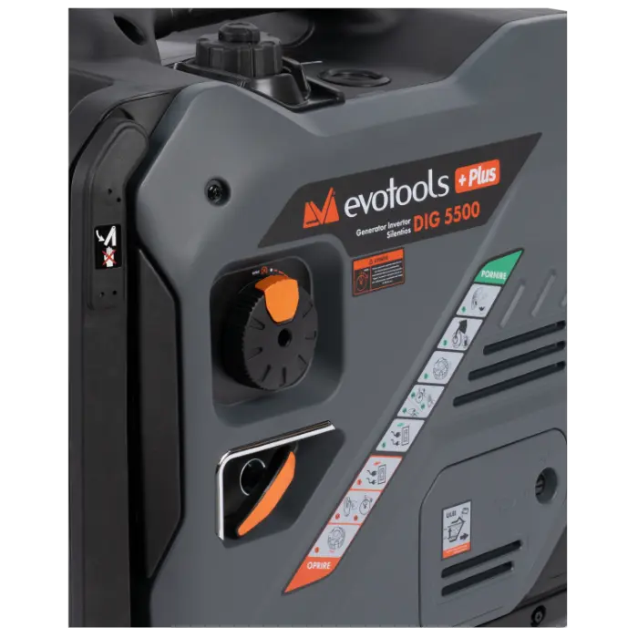 Generator Invertor Silentios DIG5500 cu Telecomanda EvoTools +Plus [4]