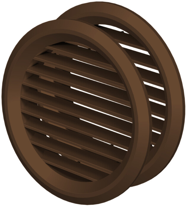 Grila de Ventilatie Rotunda din ABS cu Plasa 1111 [5]