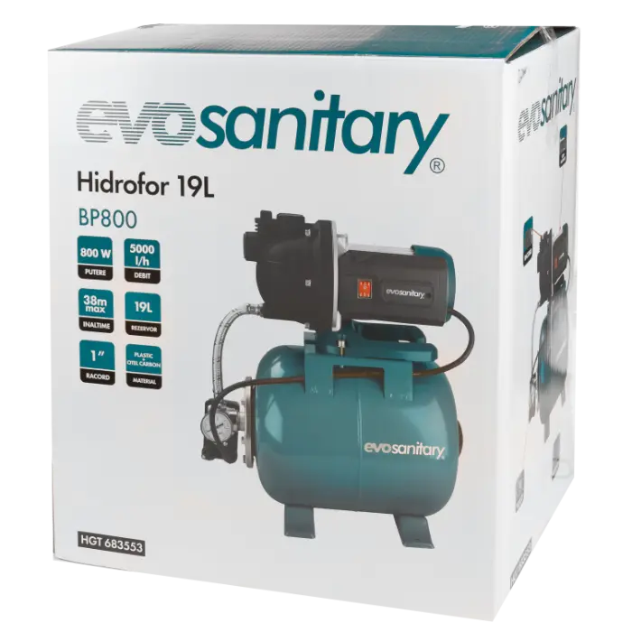 Hidrofor Jet cu Pompa din Plastic EvoSanitary [2]