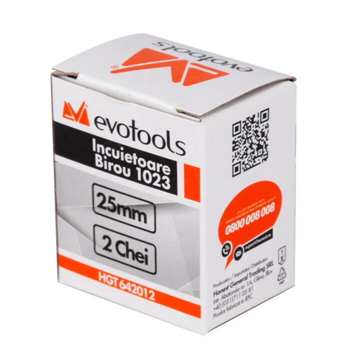 Incuietoare Birou 1023 - Lungime incuietoare 25 mm [2]