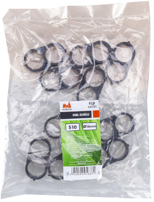 Inel Dublu Tub Picurare EvoTools - Diametru 16 mm [2]