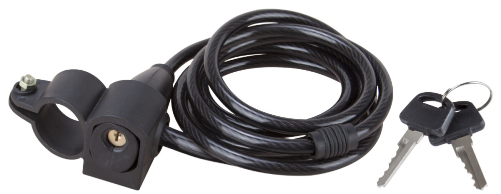 Lacat Bicicleta Cablu cu Protectie 4562 [3]