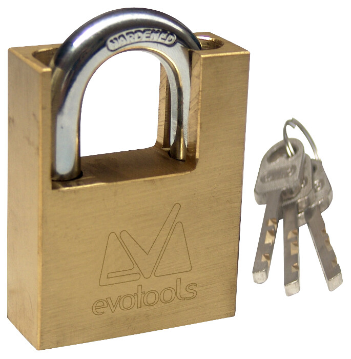 Lacat de Alama cu Protectie - Lungime lacat 50 mm [1]