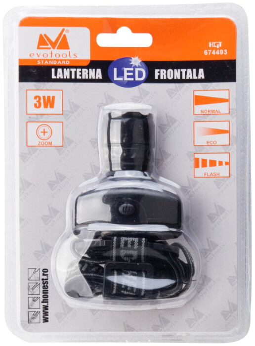 Lanterna Frontala cu Led - Nr. leduri 1 Tip Cn [2]