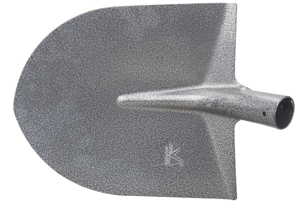 Lopata Rotunda Gri Carbon pentru Nisip - Lungime 300 mm [1]