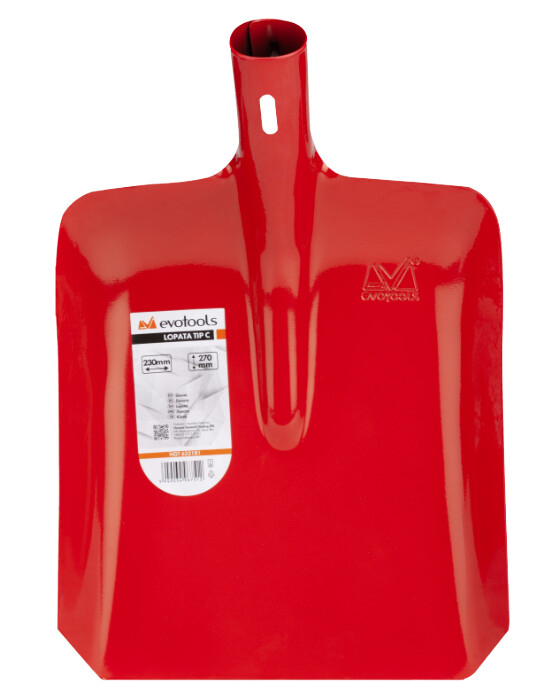 Lopata Tip C Rosie - Lungime 270 mm Latime 230 mm [4]