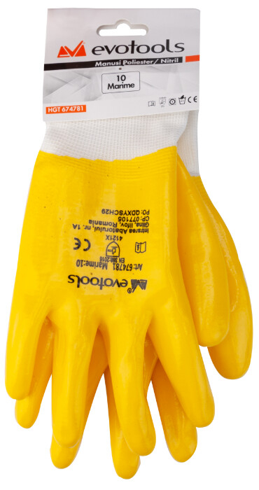 Manusi Poliester Acoperire Nitril [2]