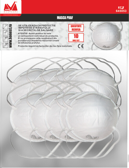Masca Praf 10 Pcs - Cantitate 10 [2]