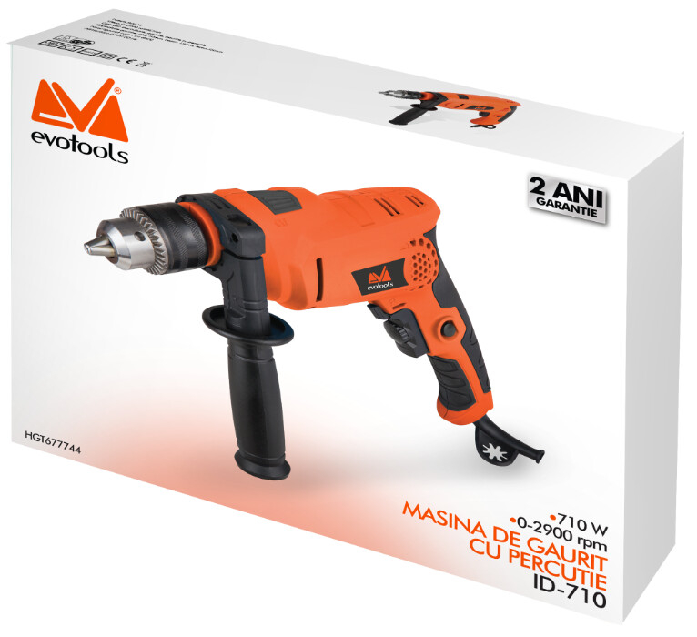 Masina de Gaurit cu Percutie ID710A EvoTools [2]