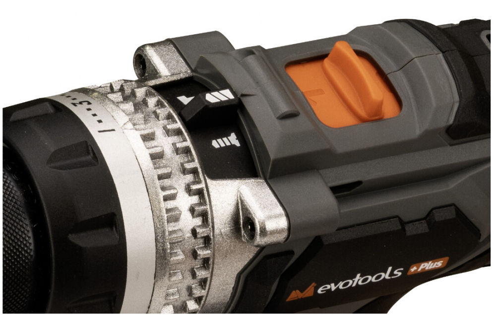 Masina de Gaurit si Insurubat Brushless cu Percutie cu 2 Acumulatori si Incarcator MAX 20V POWER Evotools Plus 3 ANI GARANTIE!!! [6]