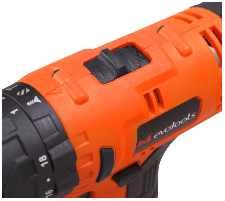 Masina de Gaurit si Insurubat cu Percutie cu 2 Acumulatori CD Li-Ion EvoTools [5]