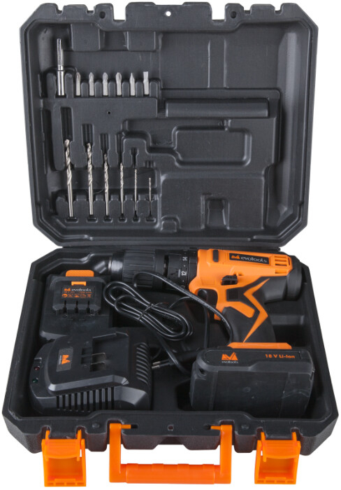 Masina de Gaurit si Insurubat cu Percutie cu Acumulator CD Li-Ion 18V EvoTools [4]