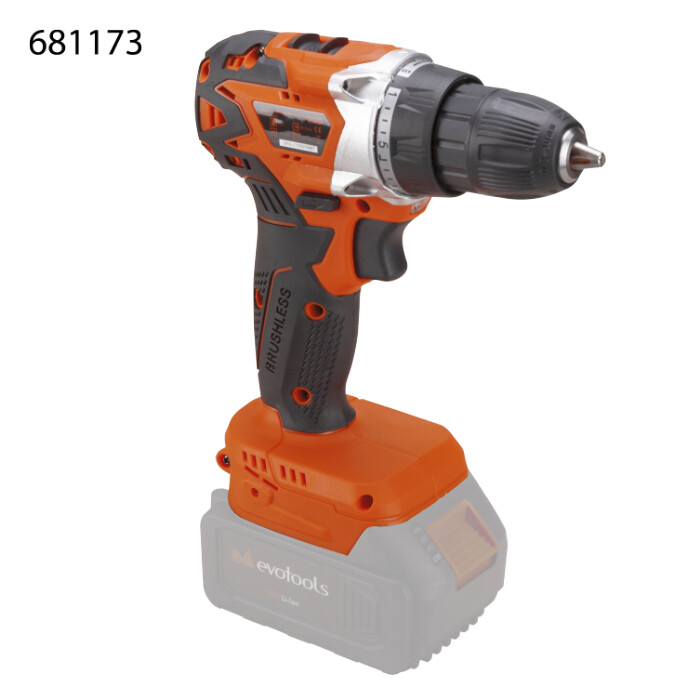 Masina de Gaurit si Insurubat fara Acumulator si Incarcator EPTO Brushless - Tensiune 20 V Cuplu maxim 28 nm Led Da [6]