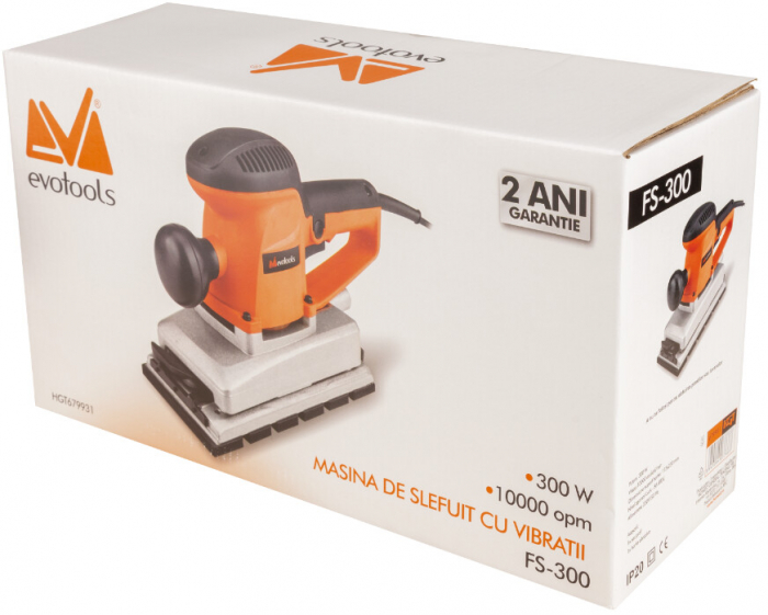 Masina de Slefuit cu Vibratii FS 300 EPTO - Putere masina 300 W Dimensiuni banda 115x230 mm [2]