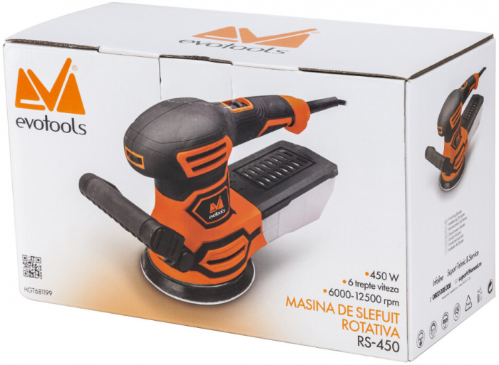Masina de Slefuit Rotativa RS 450 EPTO - Putere masina 450 W [2]
