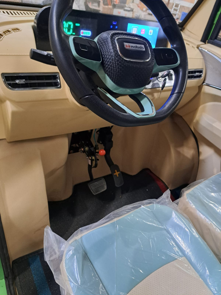 Masina electrica/Cvadriciclu Electric Pick-up Rubo ME 3000 W cu volan - PRECOMANDA! [14]