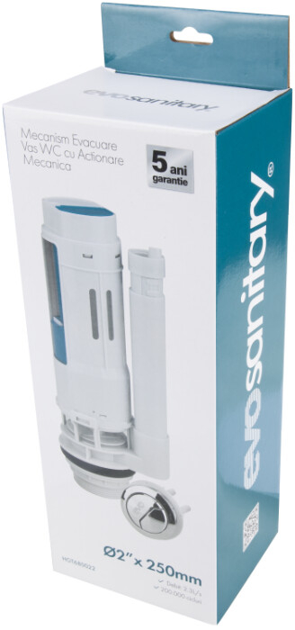 Mecanism Evacuare Vas WC - Actionare Mecanica - Diametru 2 inch [2]