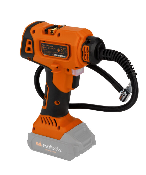 Mini Compresor de Mana fara Acumulator si Incarcator MAX 20V POWER Evotools [4]