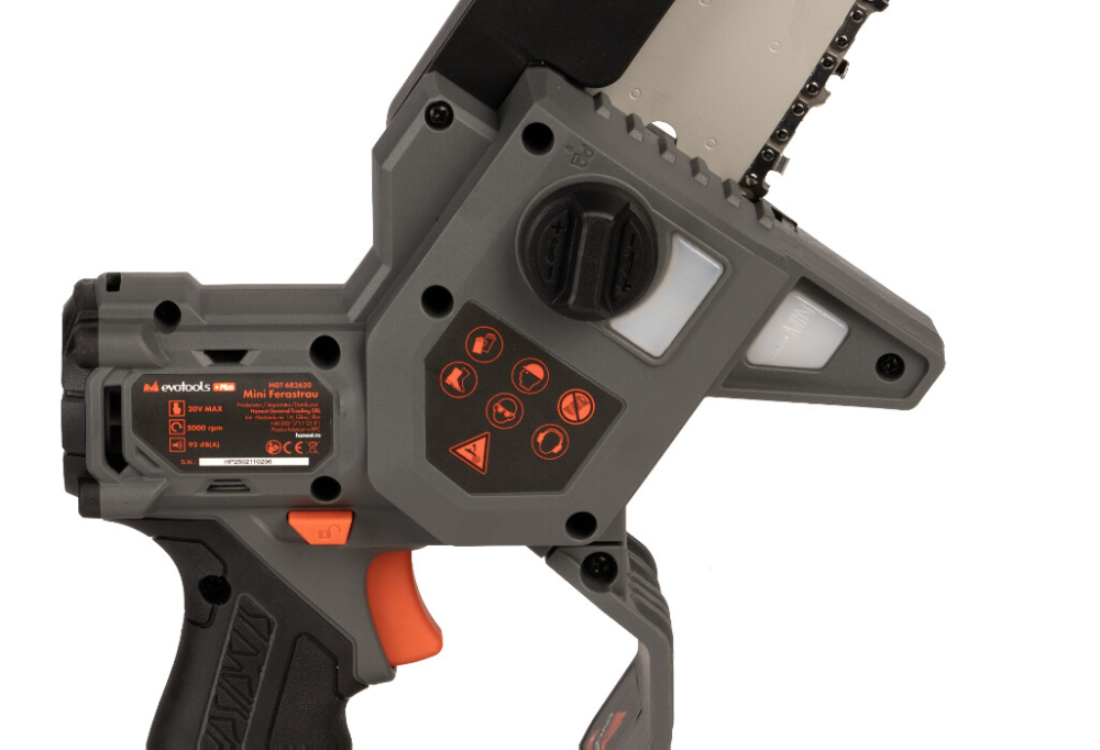 Mini Ferastrau Brushless cu 2 Acumulatori si Incarcator 20V POWER Evotools Plus [8]