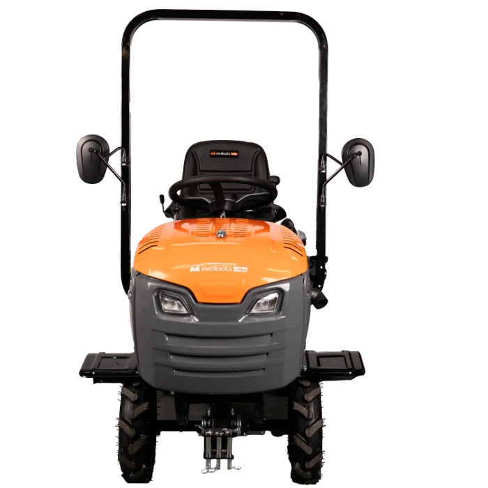 Minitractor Ride-On 4x4 R003 14 cp Diesel Koop Pornire Electrica Tirant Hidraulic si Freza Motrica EvoTools +Plus [6]