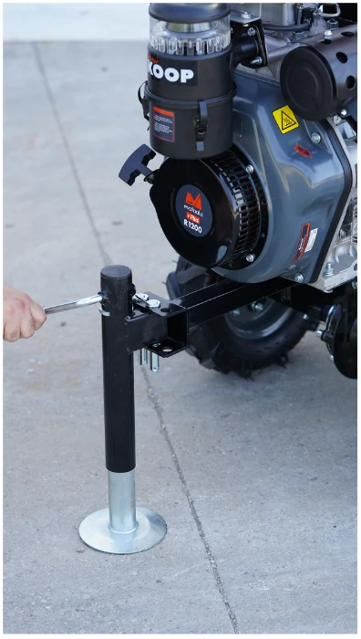 Minitractor Ride-On 4x4 R1200 Evotools PLUS Motor Diesel KAMA Pornire Electrica - Putere [P[cp] - Putere] cp [9]