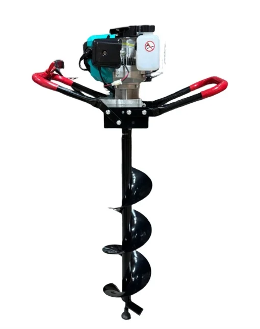 Motoburghiu Broman, 9.8CP, 9000 RPM, motor 2T + burghiu 200x800 mm [1]
