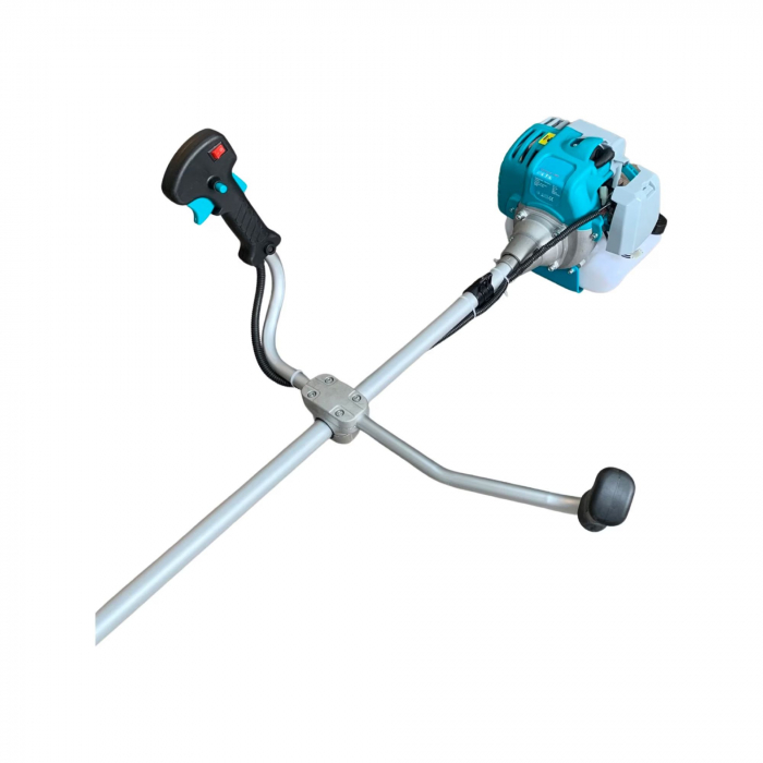 Motocoasa Broman 6200+, 7 Accesorii, 8.3 CP, 5200 CC, 9000 RPM, 6200W, cu motor in 2 timpi [3]
