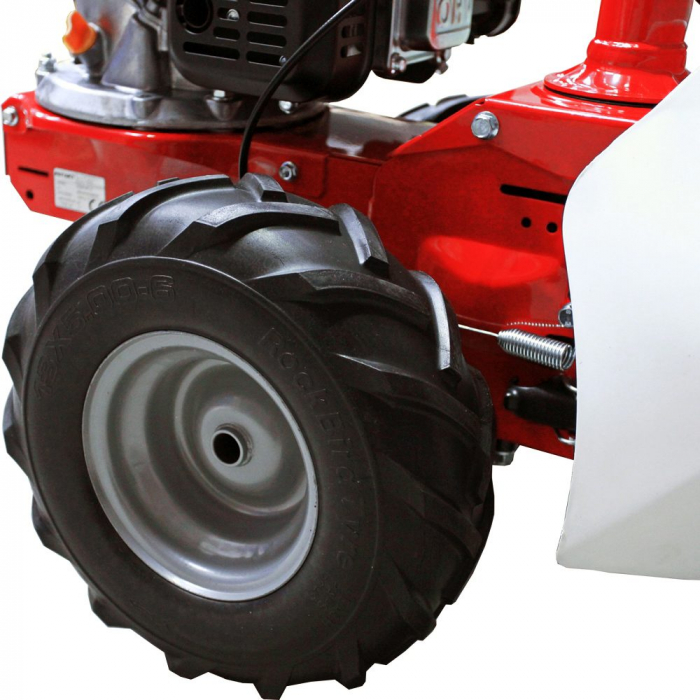 Motocoasă cu lamă Rotakt ROMTC87, Motor Briggs&amp;Stratton, 3.5 CP, 125 CC, 4 timpi, Lățime tăiere 87 cm, Roți cauciuc pline 13x5.00-6 [3]